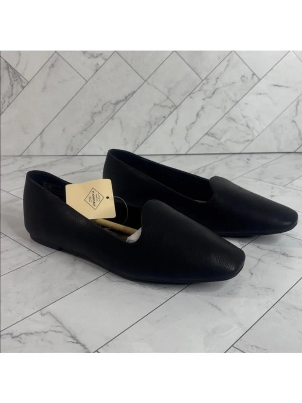 St. John's Bay Black Slip-On Loafers